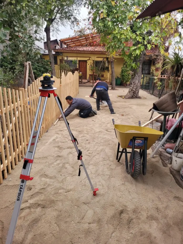 Remodelación patio jardin